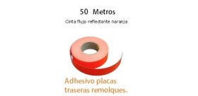 50 Mettros adhesivo reparar placas traseras